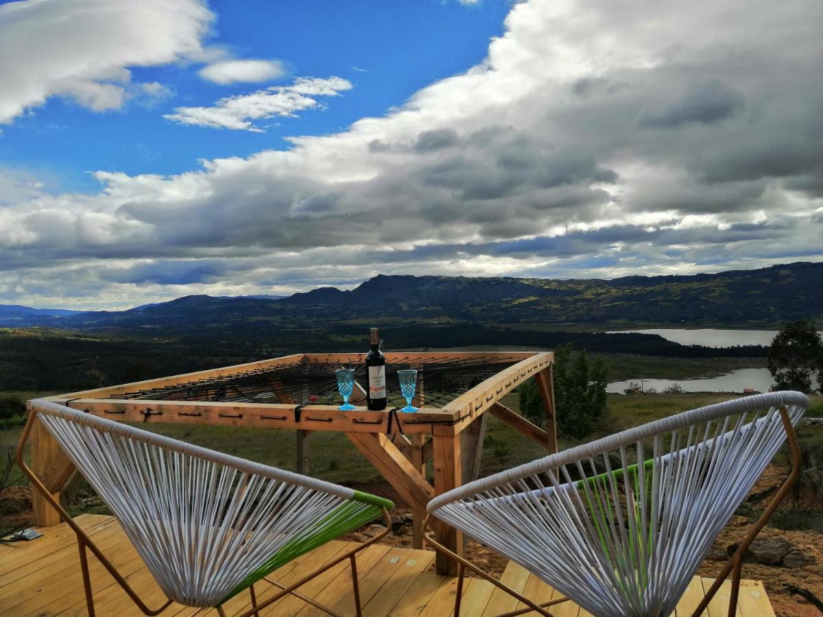 Hotel Andes Glamping Guatavita Exterior foto