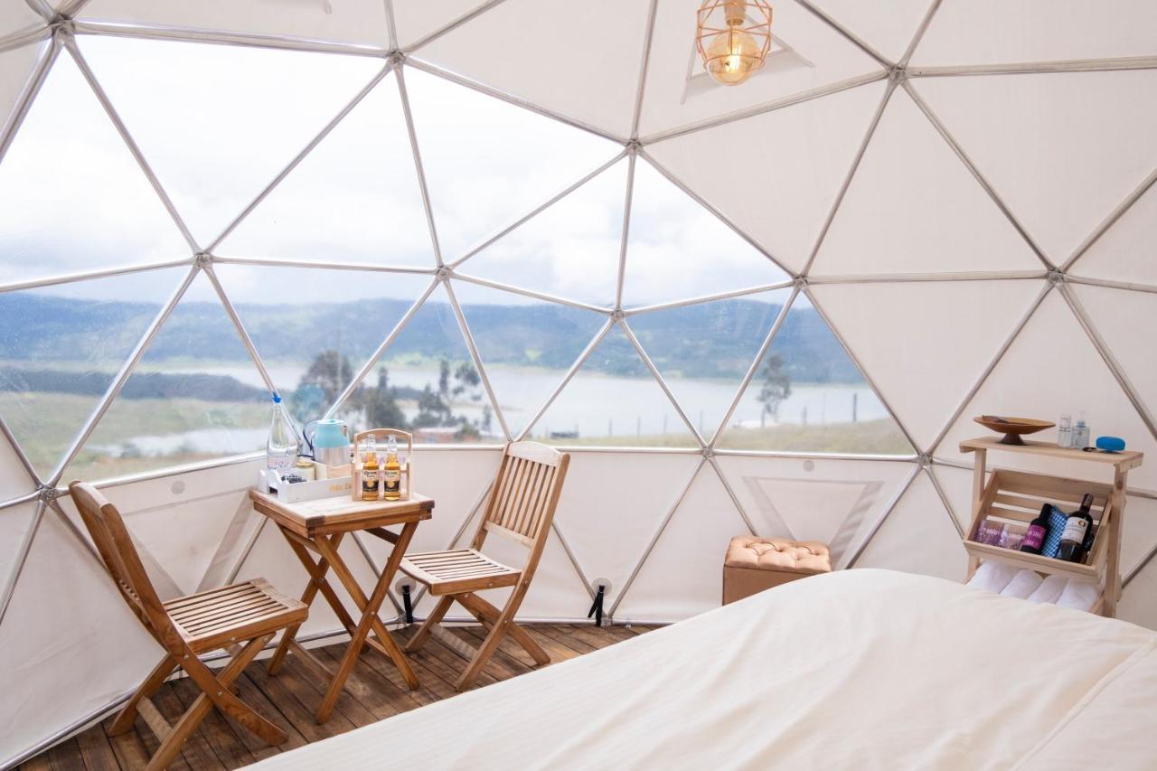 Hotel Andes Glamping Guatavita Exterior foto