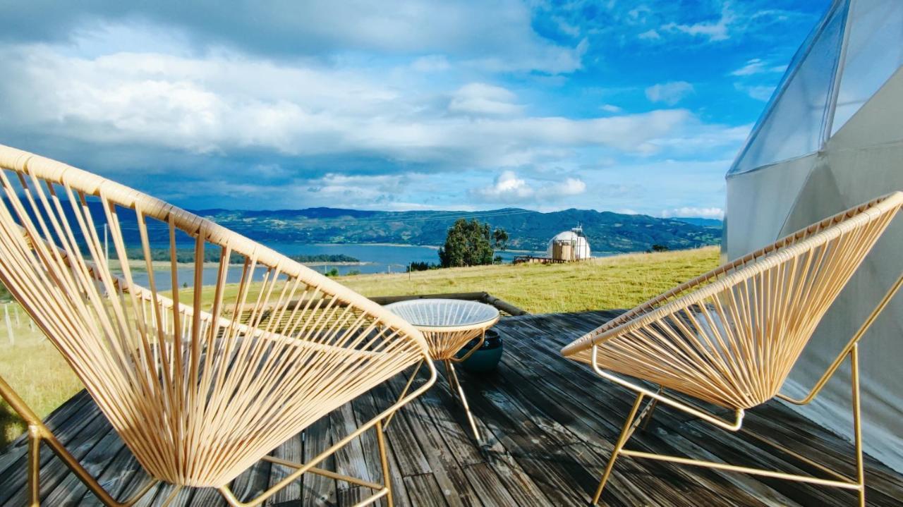 Hotel Andes Glamping Guatavita Exterior foto